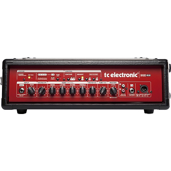 Open Box TC Electronic BH500 500W Bass Amp Head Level 1 Red