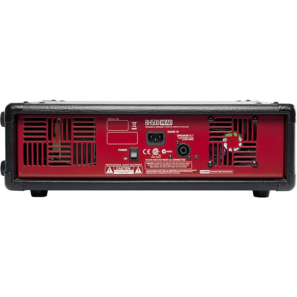 Open Box TC Electronic BH500 500W Bass Amp Head Level 1 Red