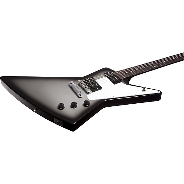 Gibson Limited Run Explorer Baritone Electric Guitar Gloss Silver Burst