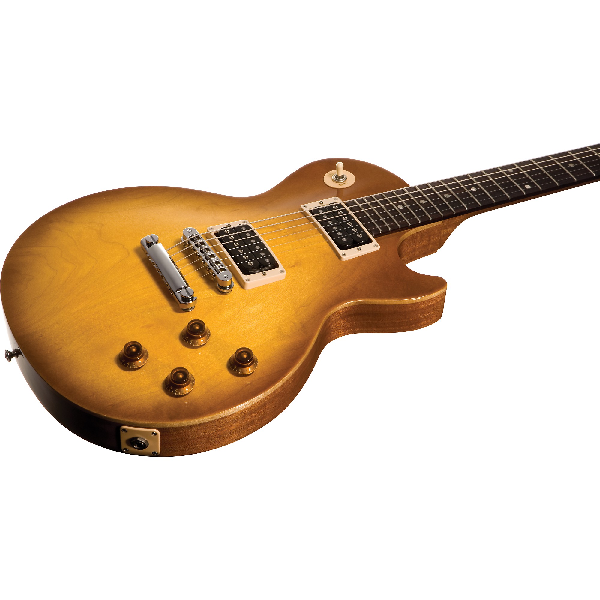 Gibson Les Paul Studio Baritone Electric Guitar Honey Burst