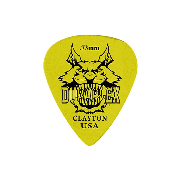 Clayton Duraplex Delrin Picks 1 Dozen .73 mm