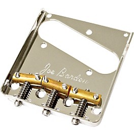 JBE Pickups (Barden) Vintage Tele Bridgeplate and Saddle Kit Nickel