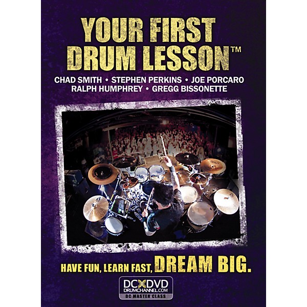 The Drum Channel Your First Drum Lesson DVD