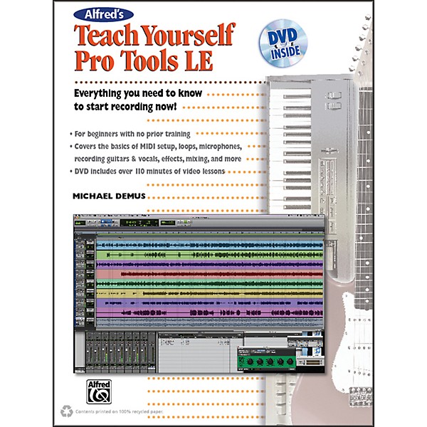 Alfred Alfred's Teach Yourself Pro Tools LE Book & DVD