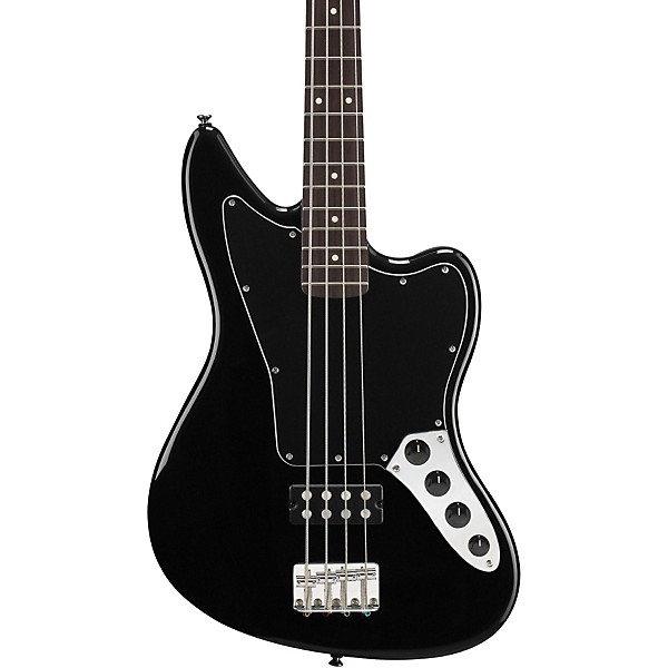Squier Vintage Modified Jaguar Electric Bass Guitar Special Humbucker Black