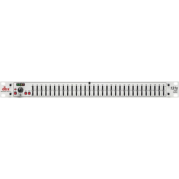 Open Box dbx 131s Single Channel 31-Band Graphic Equalizer Level 1