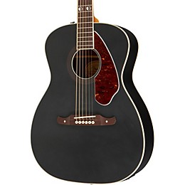 Fender Tim Armstrong Hellcat Acoustic Guitar Black Ruby