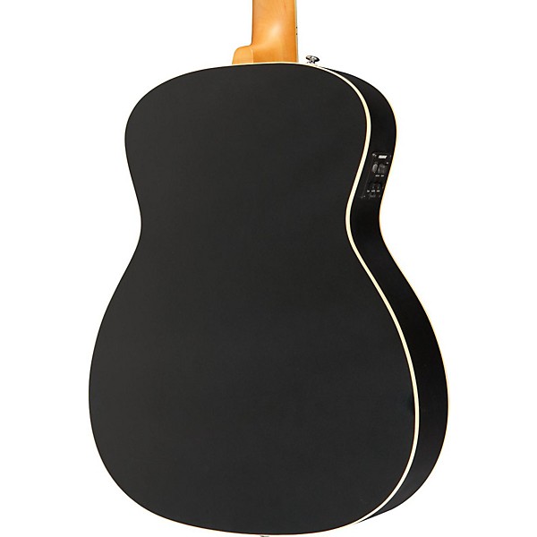 Fender Tim Armstrong Hellcat Acoustic Guitar Black Ruby