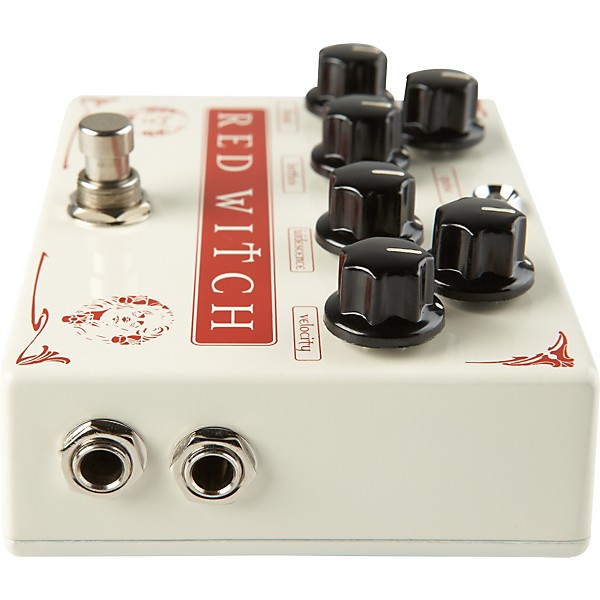 Open Box Red Witch Medusa Chorus and Tremolo Guitar Effects Pedal