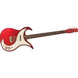 Danelectro Wild Thing Baritone Electric Guitar Candy Apple Red