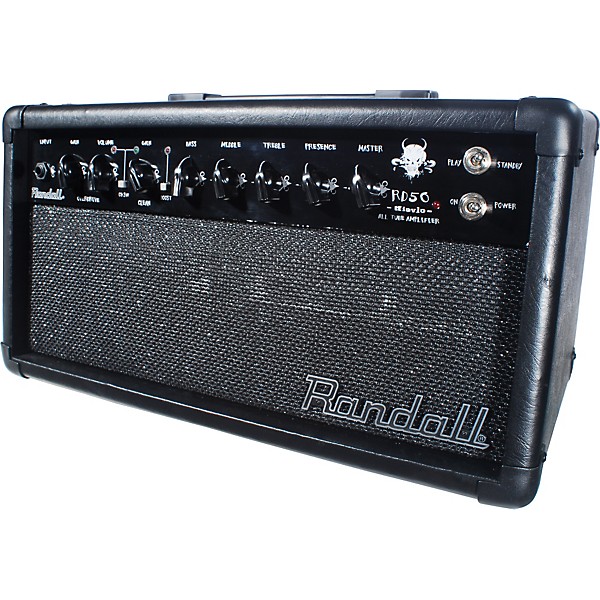 Randall Diavlo Series RD50H 50W Tube Guitar Amp Head Black