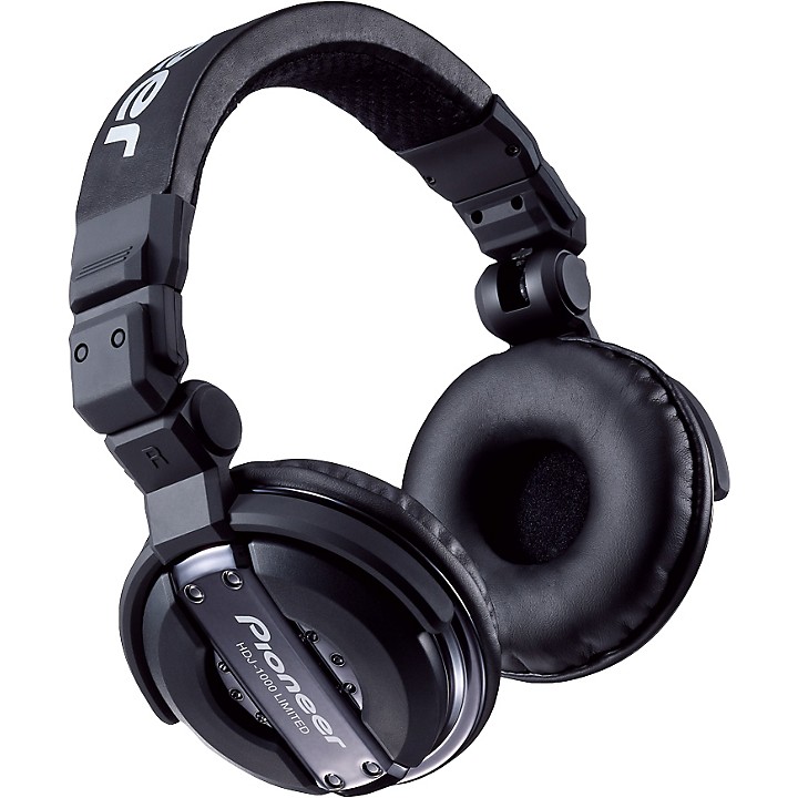 Pioneer HDJ-1000 DJヘッドフォン Open Box Pioneer DJ HDJ-1000 DJ Headphones Black | Guitar Center