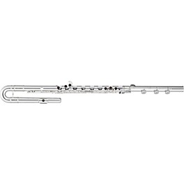 Pearl Flutes 305 Series Bass Flute C Foot with Crutch Pearl Flutes 305 Series Bass Flute B Foot, Split E, with Crutch