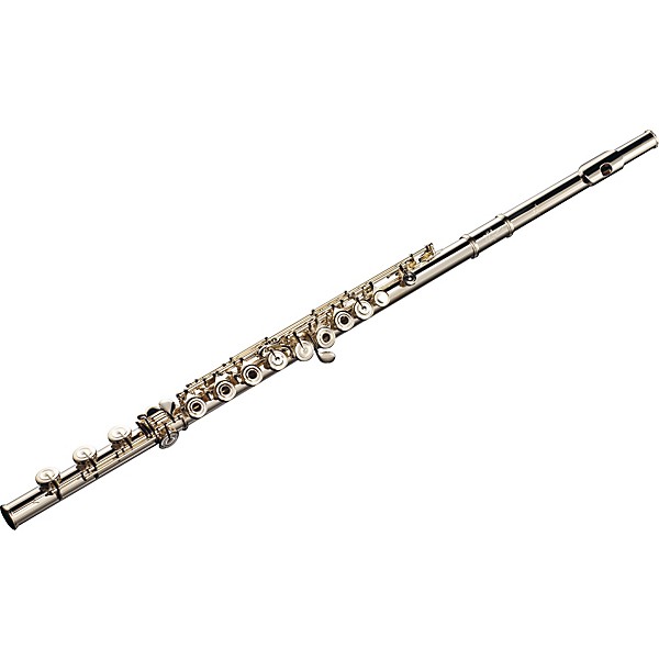 Open Box Pearl Flutes Champagne Gold Cantabile 8800 Series Professional Flute Level 2 Offset G, B Foot, Split E, Forte Hea...