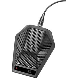 Audio-Technica U891RCx Cardioid Condenser Boundary Microphone with Local or Remote Switching Unterminated Black