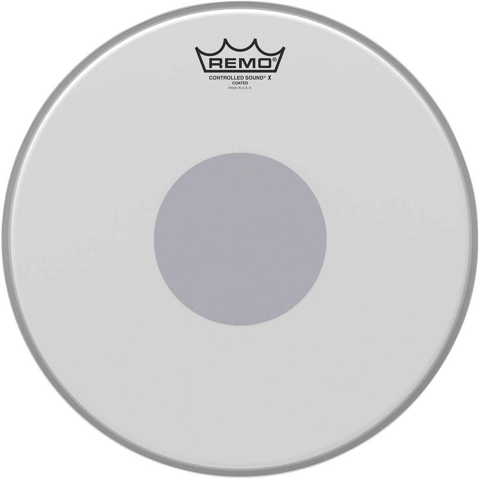 Remo Controlled Sound X With Black Dot On Bottom 13 in. Coated | Guitar ...