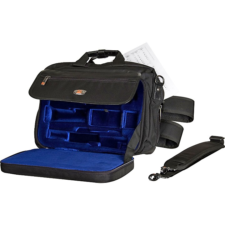 Protec Protec LUX Oboe Case with Sheet Music Messenger Bag Black