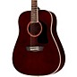 Open Box Washburn WD100DL Dreadnought Mahogany Acoustic Guitar Level 2 Transparent Wine Red 190839079503 thumbnail