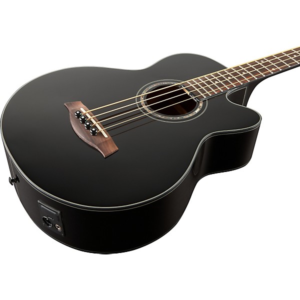 Ibanez AEB10BBE Acoustic-Electric Bass Black | Guitar Center