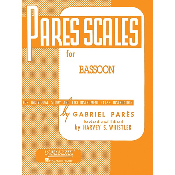 Hal Leonard Par¨s Scales For Bassoon