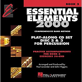 Hal Leonard Essential Elements Play Along CD Trax For Book 2 Percussion