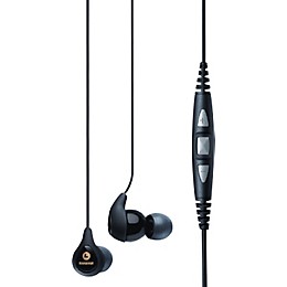 Shure SE115m+ Sound Isolating Headset with Remote and Mic Black