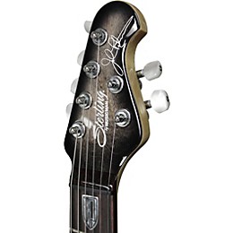 Open Box Sterling by Music Man JP100D John Petrucci Signature model with DiMarzio pickups Electric Guitar Level 1 Transparent Black