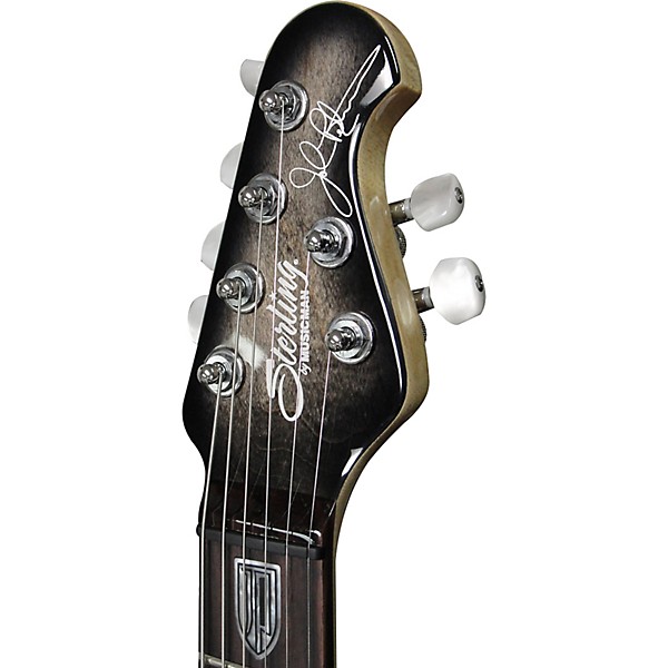 Open Box Sterling by Music Man JP100D John Petrucci Signature model with DiMarzio pickups Electric Guitar Level 1 Transpar...