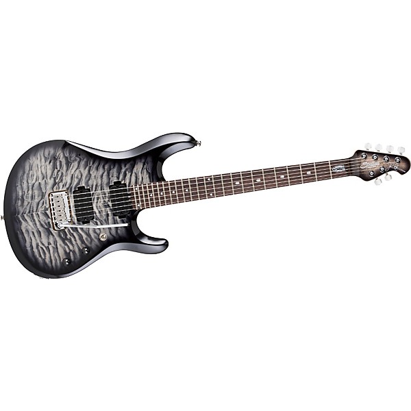 Sterling by Music Man JP100 John Petrucci Signature Electric Guitar Transparent Black
