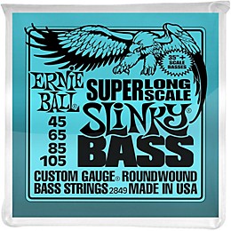 Open Box Ernie Ball Hybrid Slinky Bass Strings Super Long Scale Level 1
