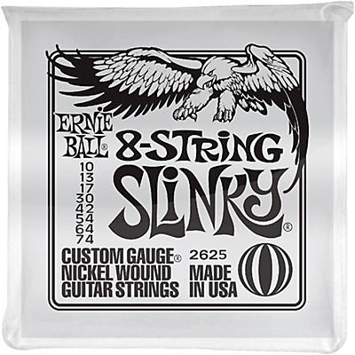 Ernie Ball 8-String Slinky Electric Guitar Strings 10-74 for sale