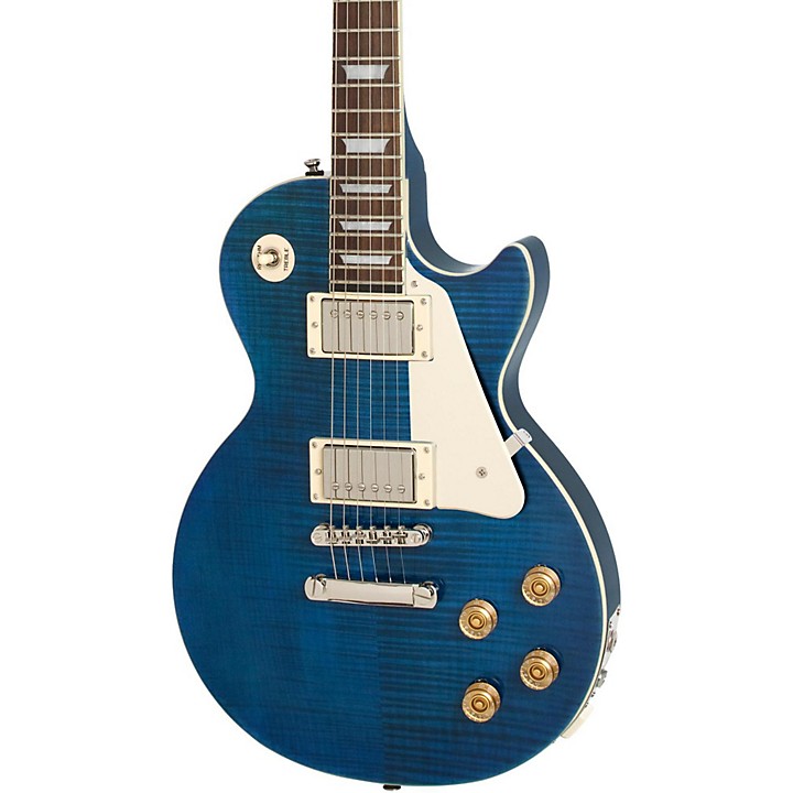 Open Box Epiphone Les Paul Ultra-III Electric Guitar Level 2 Midnight  Sapphire 888365105147