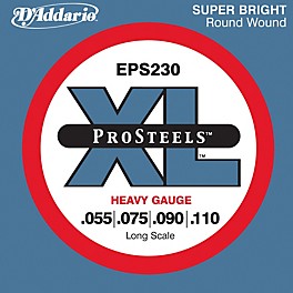 D'Addario EPS230 ProSteel Long Scale Bass Strings Heavy