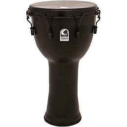 Open Box Toca Mechanically Tuned Djembe with Extended Rim Level 1 9 in. Black Mamba