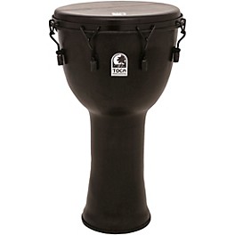 Toca Freestlyle Mechanically Tuned Djembe Wi... Toca Freestlyle Mechanically Tuned Djembe With Extended Rim 9 in. Black Mamba