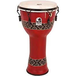 Toca Freestlyle Mechanically Tuned Djembe With... Toca Freestlyle Mechanically Tuned Djembe With Extended Rim 12 in. Bali Red