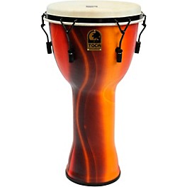 Toca Freestlyle Mechanically Tuned Djembe With E... Toca Freestlyle Mechanically Tuned Djembe With Extended Rim 14 in. Fiesta