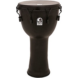 Toca Freestlyle Mechanically Tuned Djembe W... Toca Freestlyle Mechanically Tuned Djembe With Extended Rim 14 in. Black Mamba