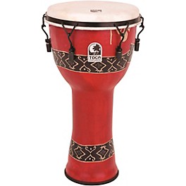 Toca Freestlyle Mechanically Tuned Djembe With... Toca Freestlyle Mechanically Tuned Djembe With Extended Rim 10 in. Bali Red