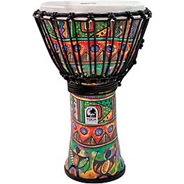 Toca Freestyle II Rope-Tuned Djembe 12 in. Deep Red Toca Freestyle II Rope-Tuned Djembe 9 in. African Dance