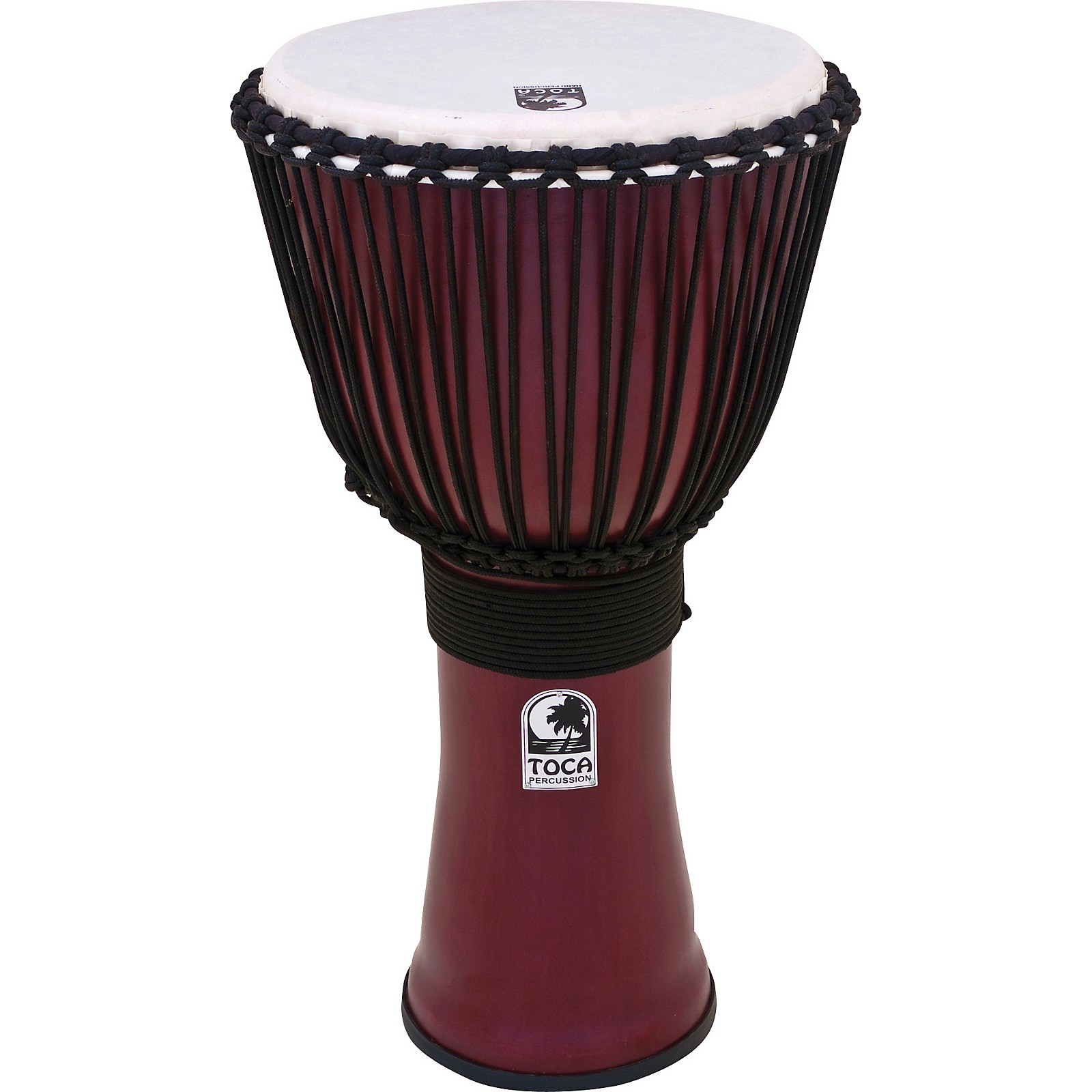 Open Box Toca Freestyle II Rope-Tuned Djembe 12 in. Deep Red