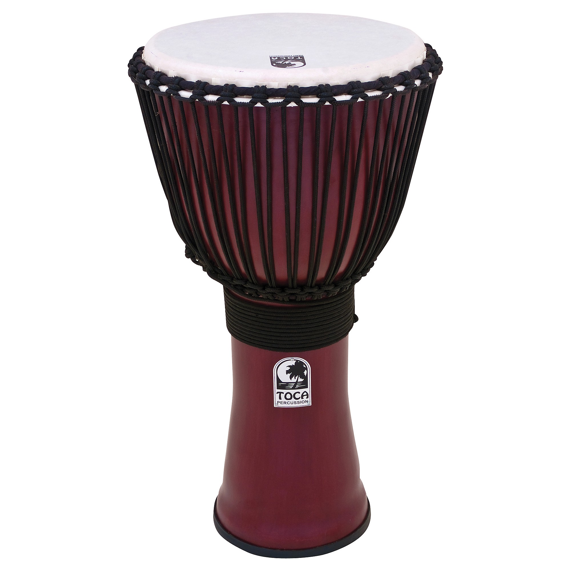 Open Box Toca Freestyle II Rope-Tuned Djembe 12 in. Deep Red