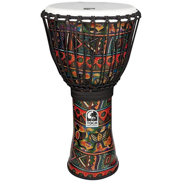 Toca Freestyle II Rope-Tuned Djembe 12 in. African Dance