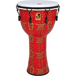 Toca Freestyle II Mechanically-Tuned Djembe 14 in. Red Mask Toca Freestyle II Mechanically-Tuned Djembe 9 in. Thinker