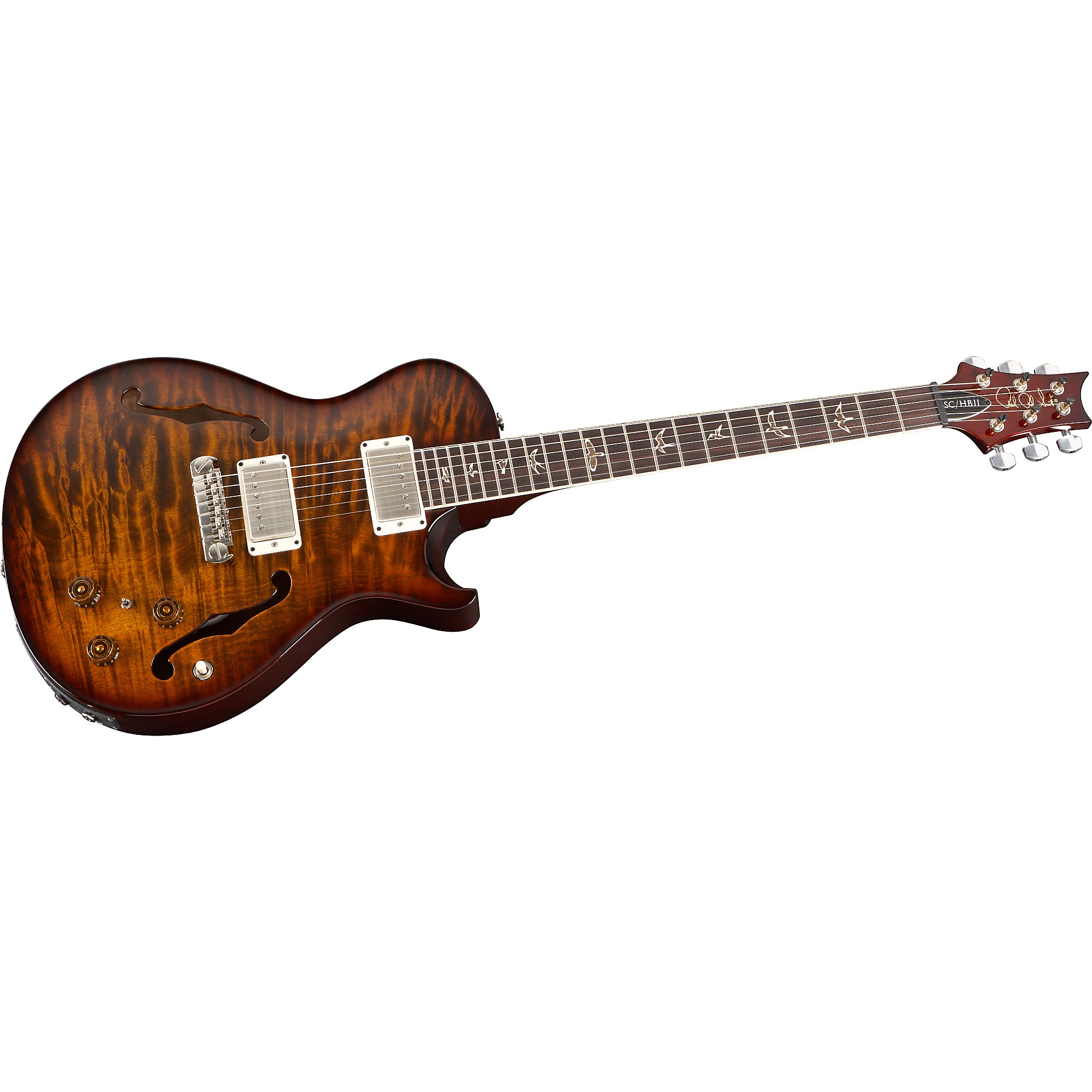 prs singlecut hollowbody