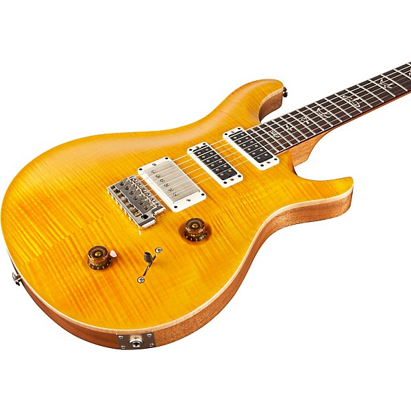 PRS Studio with Pattern Thin Neck Electric Guitar Santana Yellow