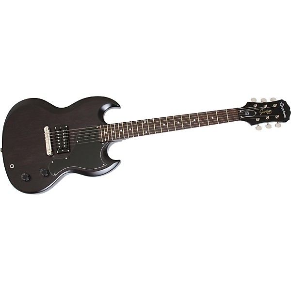 Epiphone Ltd Ed SG-Junior Electric Guitar Worn Black | Guitar Center