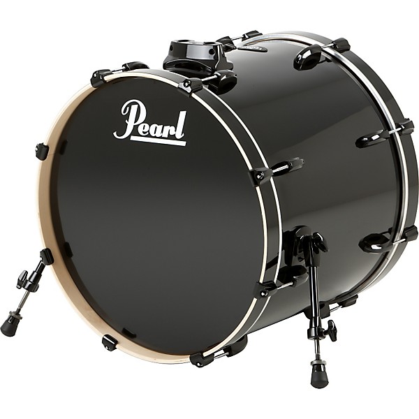 Pearl Vision Birch Bass Drum Jet Black 22x18