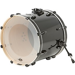 Pearl Vision Birch Bass Drum Jet Black 22x18