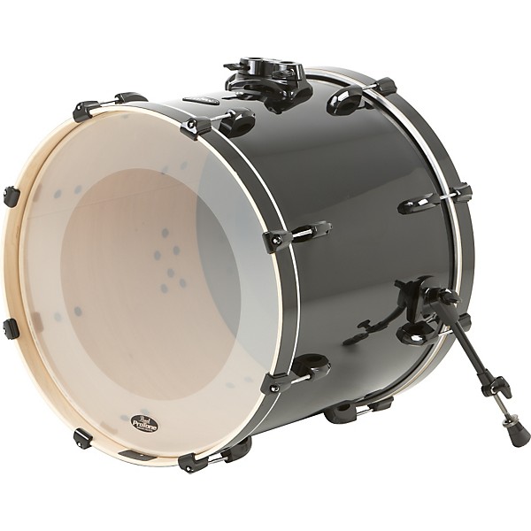 Pearl Vision Birch Bass Drum Jet Black 22x18